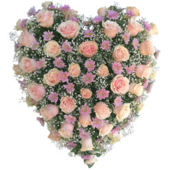 Coração Cor de Rosa