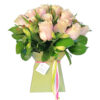 Rosas Cor de Rosa em Jarra Kraft