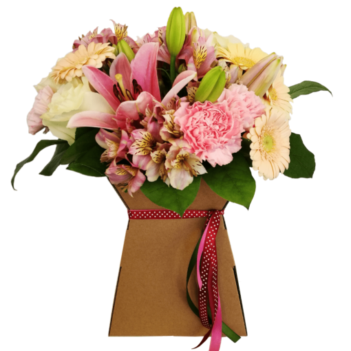Floral Mix II em Jarra Kraft